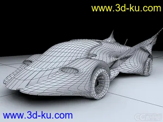 3D打印模型蝙蝠侠座驾的图片