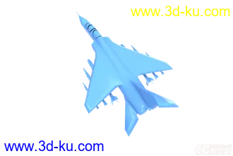 3D打印模型歼10简模，战斗机，飞机的图片