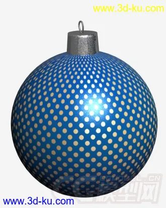3D打印模型圣诞节小彩球1的图片