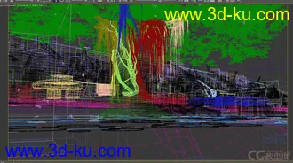 3D打印模型古建凉亭小屋的图片