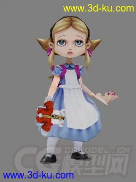 3D打印模型英雄联盟黑暗火女安妮带皮肤的图片