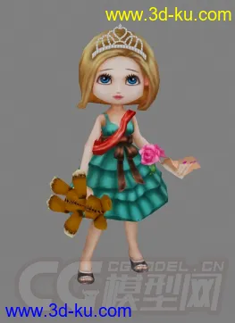 3D打印模型英雄联盟黑暗火女安妮带皮肤的图片