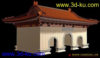 几个建筑模型的图片