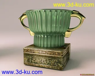 3D打印模型金镶玉鼎~的图片