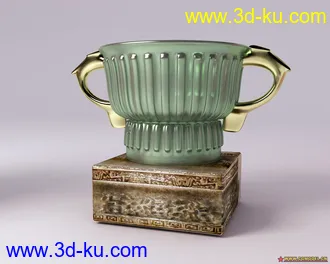 3D打印模型金镶玉鼎~的图片