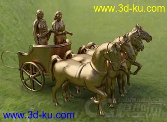 3D打印模型金铜战车的图片
