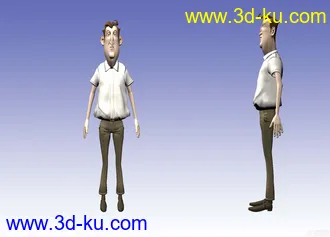3D打印模型卡通男欧美的图片