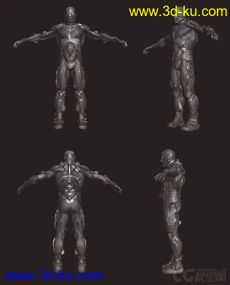 3D打印模型孤岛危机 Crysis.Nanosuit的图片