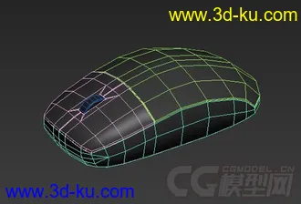 3D打印模型鼠标（简模）的图片