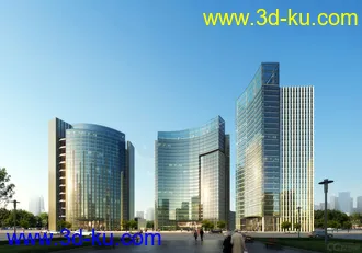 3D打印模型写实高楼的图片
