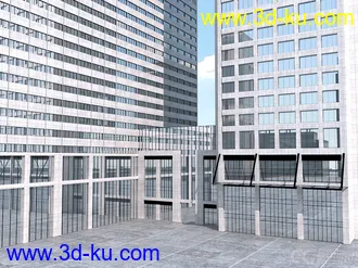 练习建的一个建筑模型，懒了不想往下做了，分享一下的图片