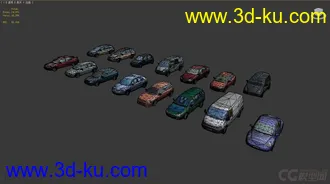 3D打印模型低面汽车分享1的图片