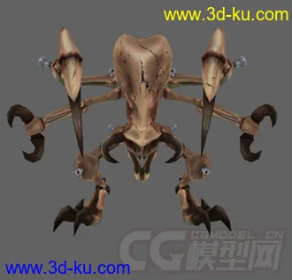 3D打印模型英雄联盟虚空恐惧科加斯的图片