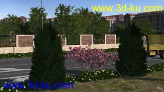 3D打印模型场景写生的图片