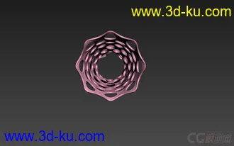 3D打印模型柱子，异形圆柱，异形的图片