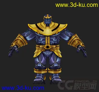 3D打印模型美国英雄合集的图片