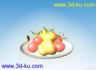 3D打印模型苹果，平安夜的图片