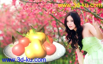 3D打印模型苹果，平安夜的图片