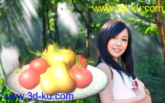 3D打印模型苹果，平安夜的图片