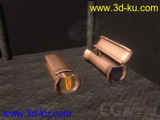 3D打印模型棺材，动画的图片