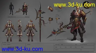 3D打印模型御前近卫军，强悍原创作品无私分享，带源文件的图片