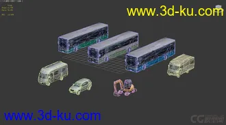 3D打印模型低面汽车分享2的图片