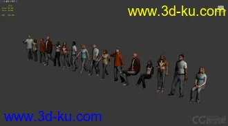 3D打印模型商业写实人物分享的图片