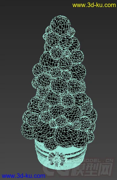 一个糖果圣诞树模型的图片2