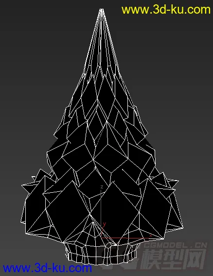 一棵水晶圣诞树模型的图片1