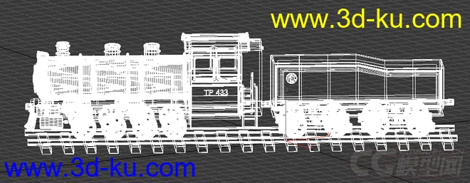 一列小火车模型的图片1