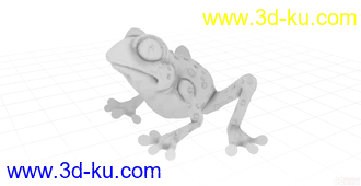 3D打印模型青蛙君的图片