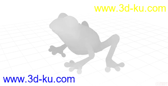 3D打印模型青蛙君的图片