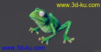 3D打印模型青蛙君的图片