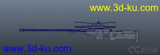 3D打印模型狙击枪的图片
