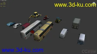 3D打印模型低面汽车分享3的图片