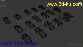 3D打印模型低面汽车分享4的图片