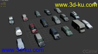 3D打印模型低面汽车分享4的图片