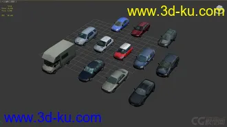 3D打印模型低面汽车分享5的图片