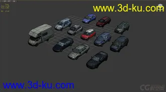 3D打印模型低面汽车分享5的图片