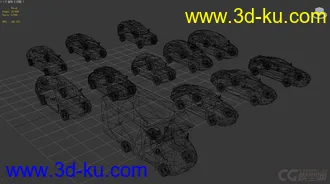 3D打印模型低面汽车分享5的图片