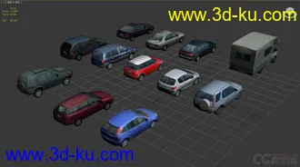 3D打印模型低面汽车分享5的图片