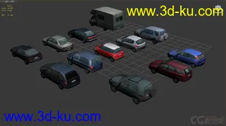 3D打印模型低面汽车分享5的图片