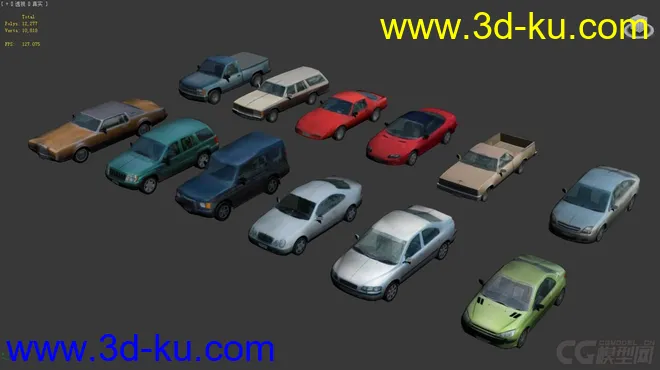 低面汽车分享6模型的图片1