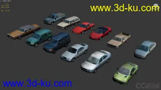 3D打印模型低面汽车分享6的图片