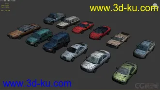 3D打印模型低面汽车分享6的图片