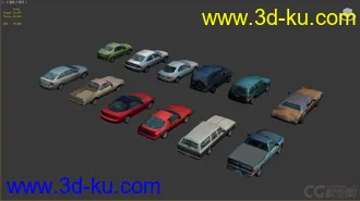 3D打印模型低面汽车分享6的图片