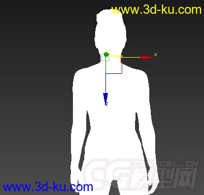 超精细的女人模型  OBJ通用格式的图片2