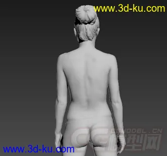 超精细的女人模型  OBJ通用格式的图片