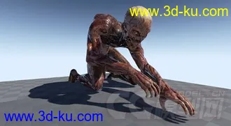 3D打印模型一个怪物角色 USSET格式的图片