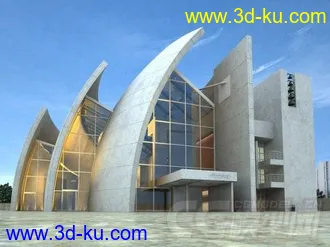 3D打印模型国外建筑的图片